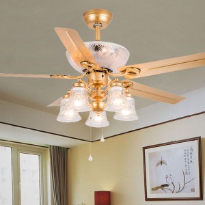 Gold ceiling fan(UNI-289)