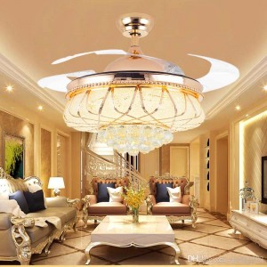 Crystal ceiling fan (UNI-199)