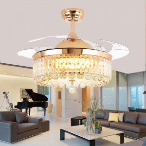 Retractable ceiling fan (UNI-197)