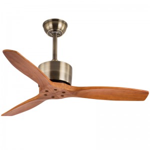 Ventilateur de plafond en bois (UNI-252-1)