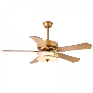 Gold ceiling fans with lights(UNI-141)