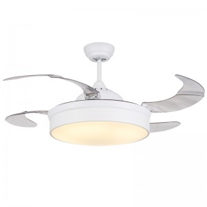 Ceiling fan with Led light with remote (UNI-174-2)