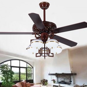 Chinese wooden ceiling fan factory(UNI-120)