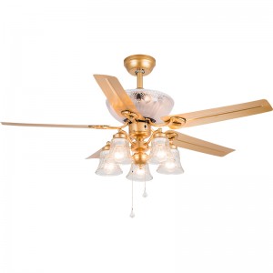 Gold ceiling fan(UNI-289)