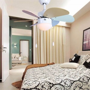 Minimalist fashion ceiling fans with light (UNI-129-1)