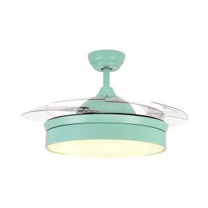 Remote control ceiling fan with light (UNI-179-1)