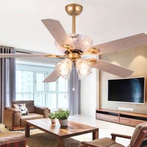 220v ceiling fan with light (UNI-115)