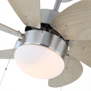 Вентилятор потолочный светильник (UNI-129-2)