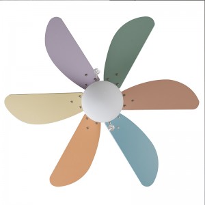 Minimalist fashion ceiling fans with light (UNI-129-1)