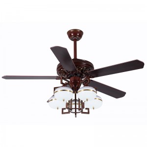 Chinese wooden ceiling fan factory(UNI-120)