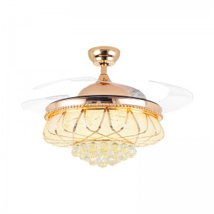 Cristal ventilateur de plafond (UNI-199)