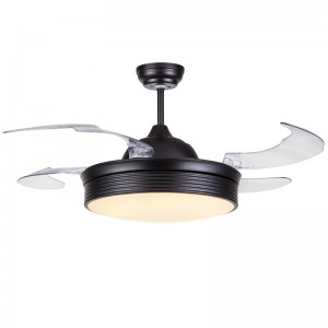 Ventilateur de plafond avec de la lumière à LED (UNI-174-1)