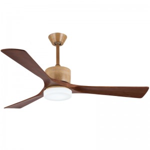 Ventilateur de plafond en bois massif (UNI-255-2)