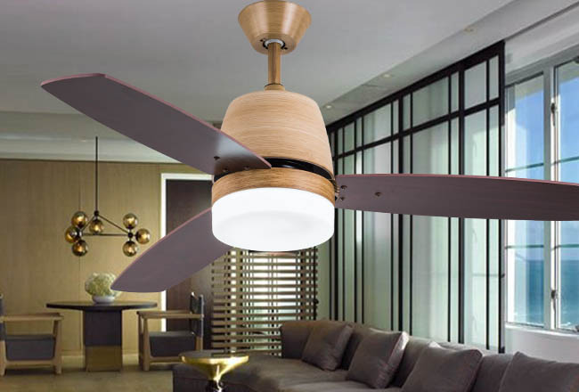 lames de bois de ventilateur de plafond 