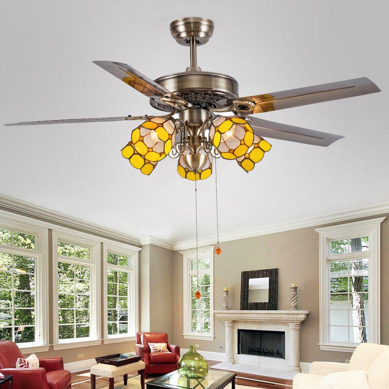 Decorative ceiling fan with lights (UNI-286) Featured Image