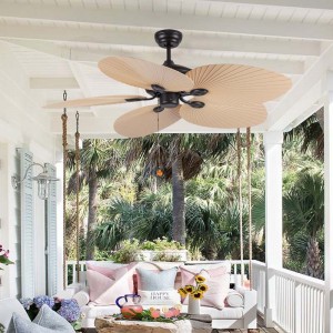 Decorative ceiling fan blade leaf ceiling fan (UNI-232)