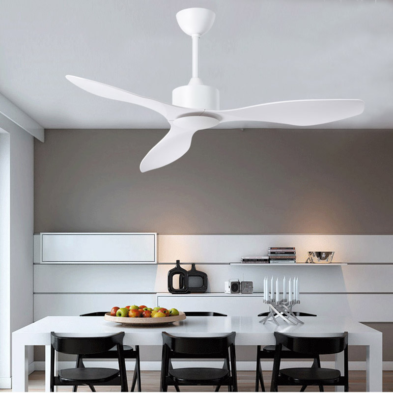 white decorative ceiling fan